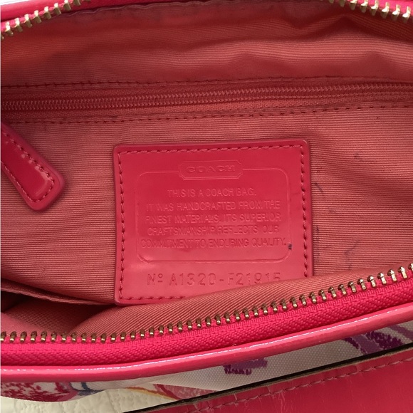 Coach Colorful Handbag - Picture 2 of 2